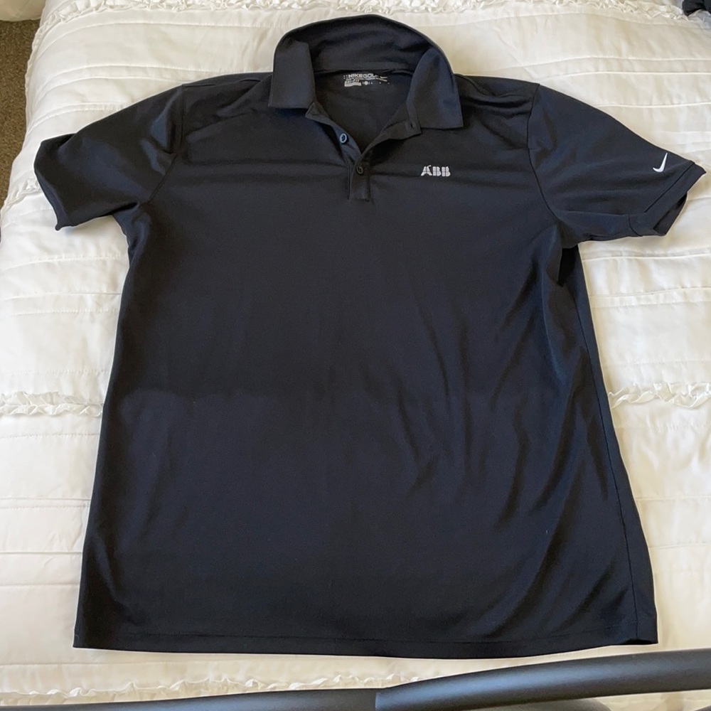 ✨NWOT MENS Nike Golf DriFit polo in black